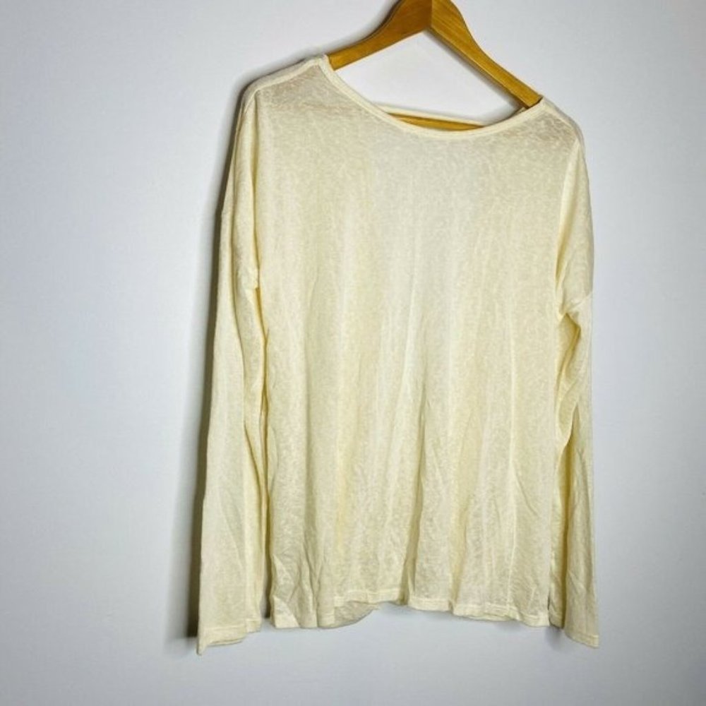 1.4.3. Story By Line Up Open Back Draped Top Cream - Picture 11 of 12